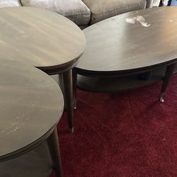 Coffee Table & 2 End Tables