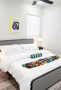 King Bed Frame & Mattress