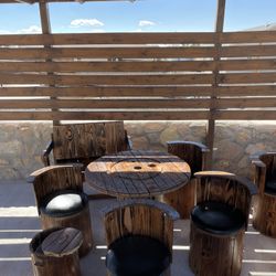 RUSTIC WOOD FURNITURE 🪑 