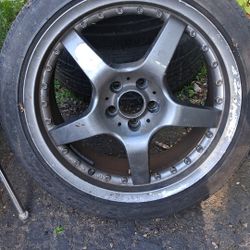 5 Lug Rims 205/50 R17 