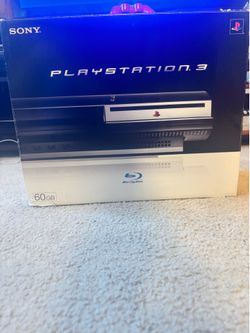 PlayStation 3 ps3 60GB backwards compatibility