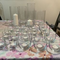 Wedding Candle Vases