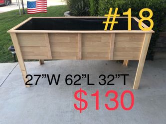 Planter box bed garden raised pots