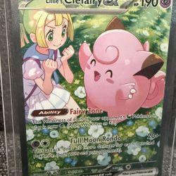 Lillies Clefairy EX Journey Together Card 184/159 Sir NM Condition