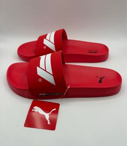 New Puma Formula 1 x Leadcat 2.0 Red Slides Mens Size 8 and 9
