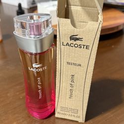 Lacoste Touch of Pink – Eau de Toilette 90ml (Tester)