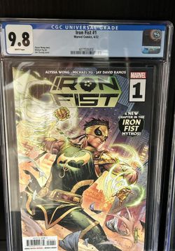 Iron Fist #1 CGC 9.8