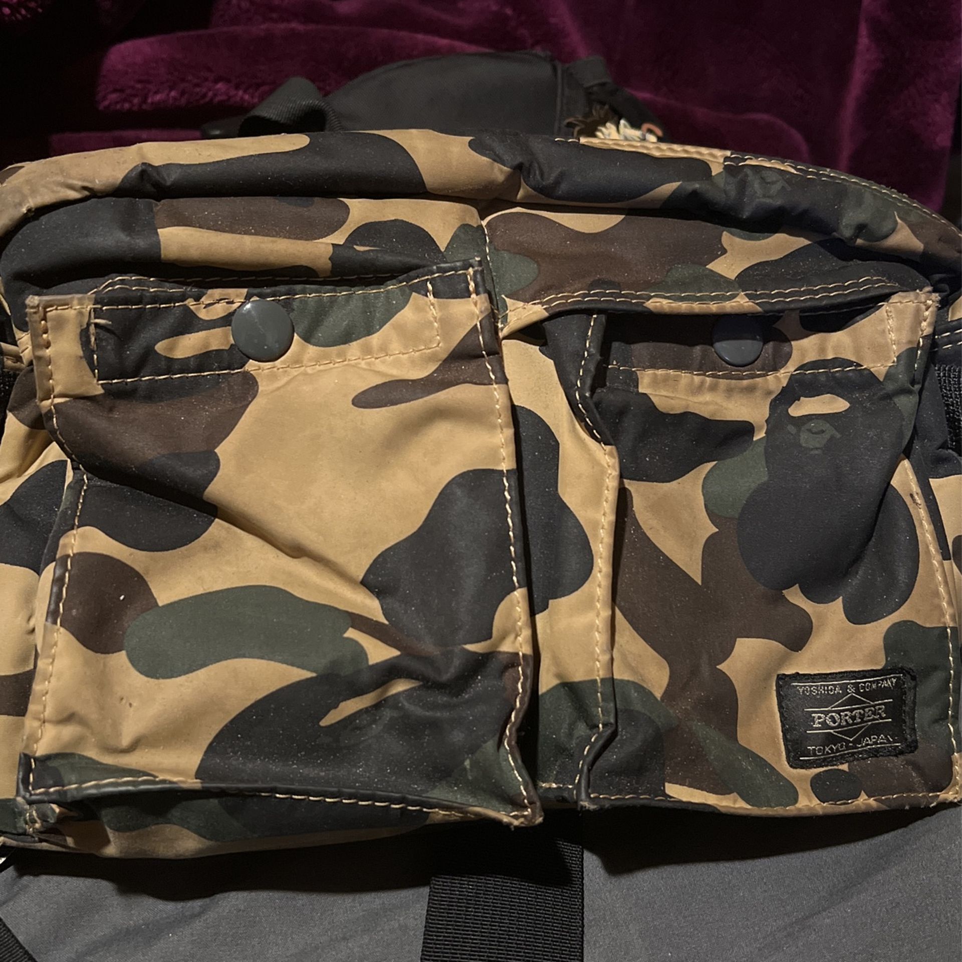 Bape Porter Bag Used