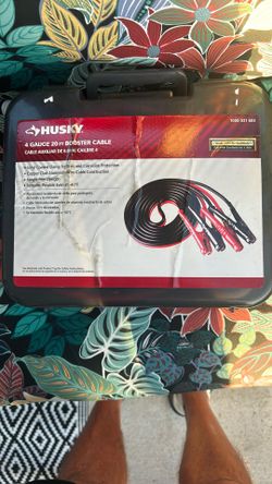 Husky 4 Gauge Jumper Cables