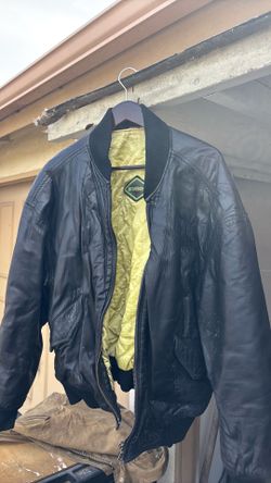 Boss Leather Jacket Circa 1990