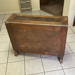 Antique Folding Table  Needs Restoration