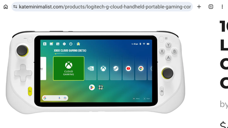 Logitech g cloud