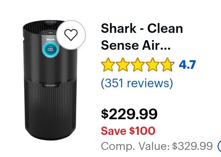 Shark Air Cleaner And Keurig Duo Coffee Maker