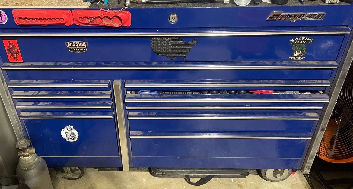 Snap On Toolbox With Tools