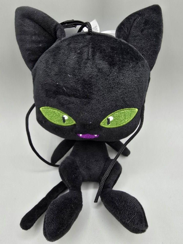 Miraculous Ladybug Cat Noir Plush Stuffed Doll - 7” Tall