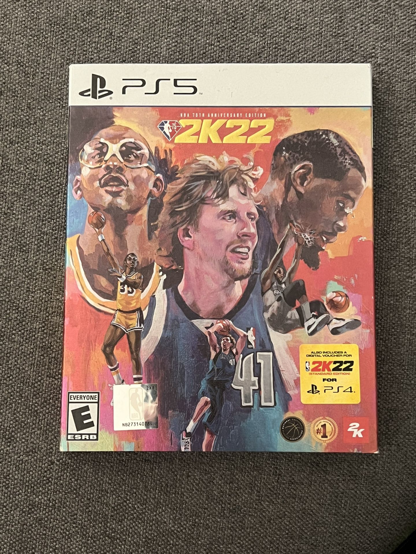 NBA 2K22 75th Anniversary Edition - Sony PS5 Game Brand New Sealed With Sleeve