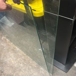 Two 31.5 Square Glass Tops 