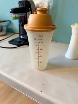 Vintage Tupperware Kitchen Set – Shaker, Salt & Pepper + Condiment Container – $30