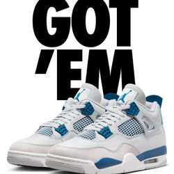 Jordan 4 Military Blue Size 11