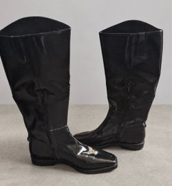 Sam Edelman Cesar Athletic Fit Leather Boots 7.5