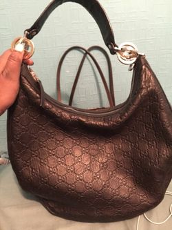 Authentic Guccisimma twin hobo bag