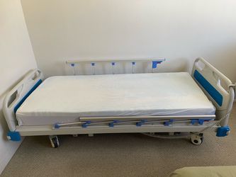 Electric Hospital Bed with Mattress