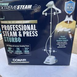 Conair Turbo ExtremeSteam Professional Steam & Press Upright Steamer