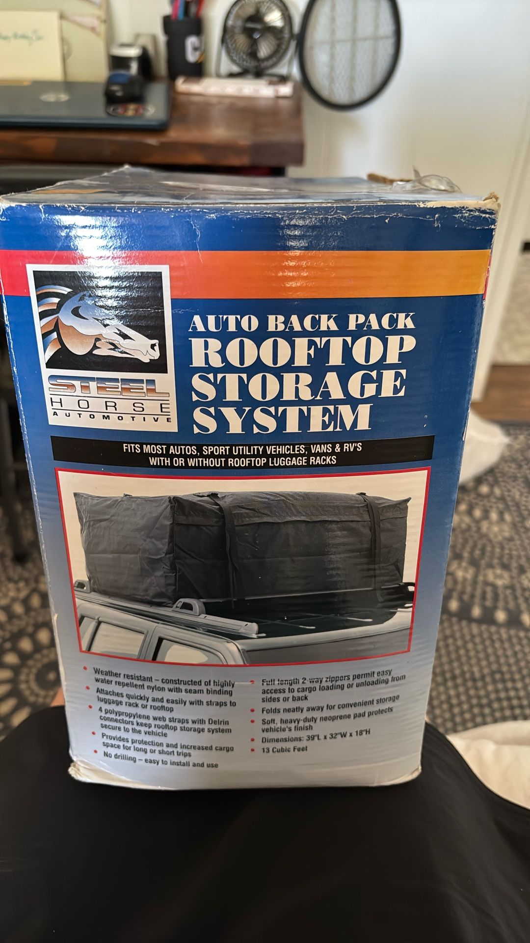 Rooftop Storage System For Cars