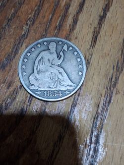 1854 O half dollar