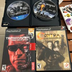 Playstation Two And Playstation Playstation Three And Four Games