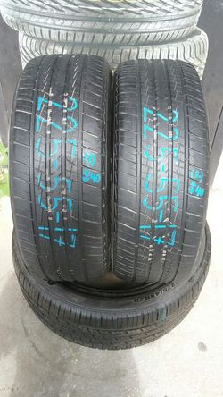 Pair of used 225 55 17 BFGoodrich tires