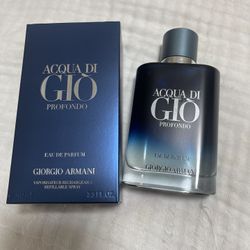 Armani GIO Men Cologne Brand New 3.4oz