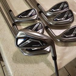 EXCELLENT CONDITION!" COBRA AEROJET GOLF CLUB IRON SET