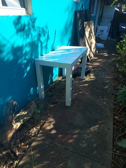 White Table $75 