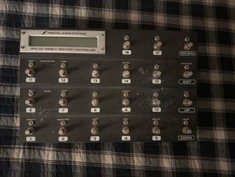 Fractal Audio MFC-101 Mark II Midi Foot Controller