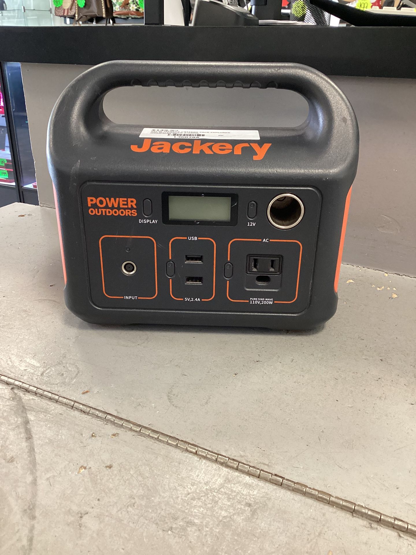 Jackery Explorer 290 Power Bank 200w Continuous 400w Peak