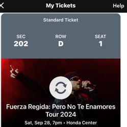 Fuerza Regida Honda Center 