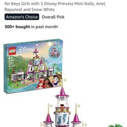 LEGO Disney Princess Ultimate Adventure Castle Building Toy