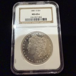 1881-S $1 Morgan MS65⭐️