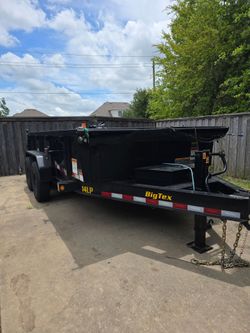 2023 BigTex Heavy Duty 14LP Bumper pull Dump Trailer