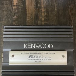 Kenwood Stereo Bridgeable Amplifier