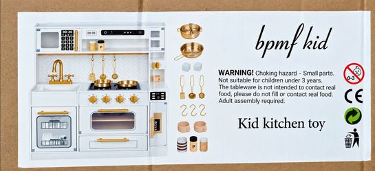 Wooden Kids Play Kitchen