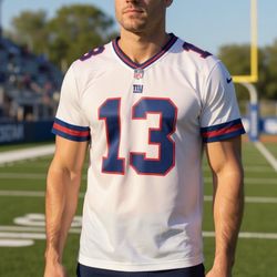 Odell Beckham Jr New York Giants Nike Color Rush Legend Jersey Men 2017 NFL #13