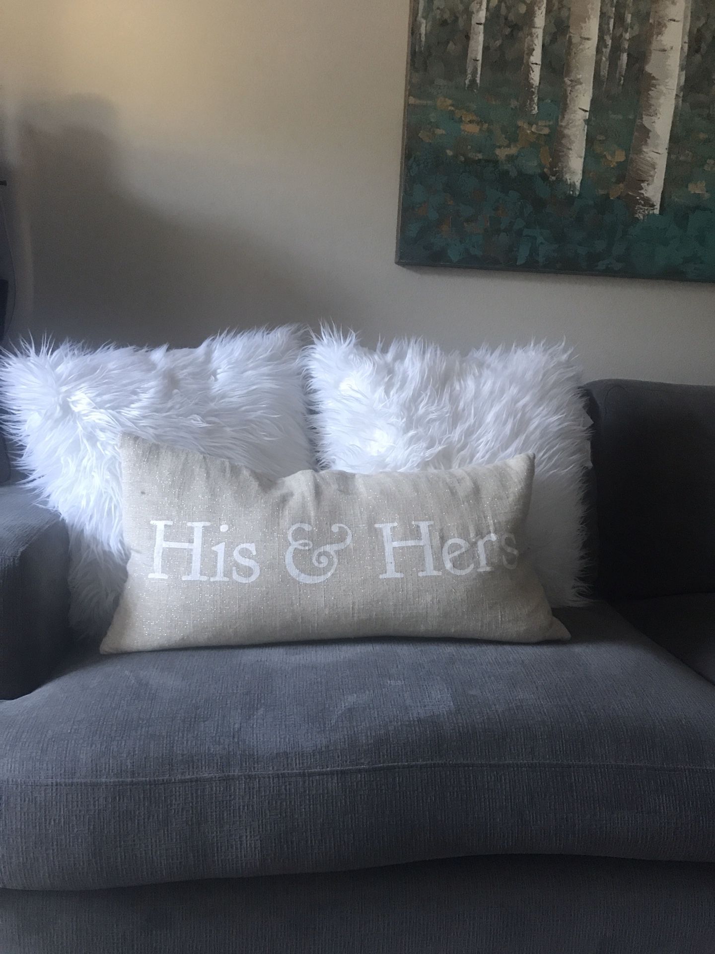 Decorative Pillow “his &hers”