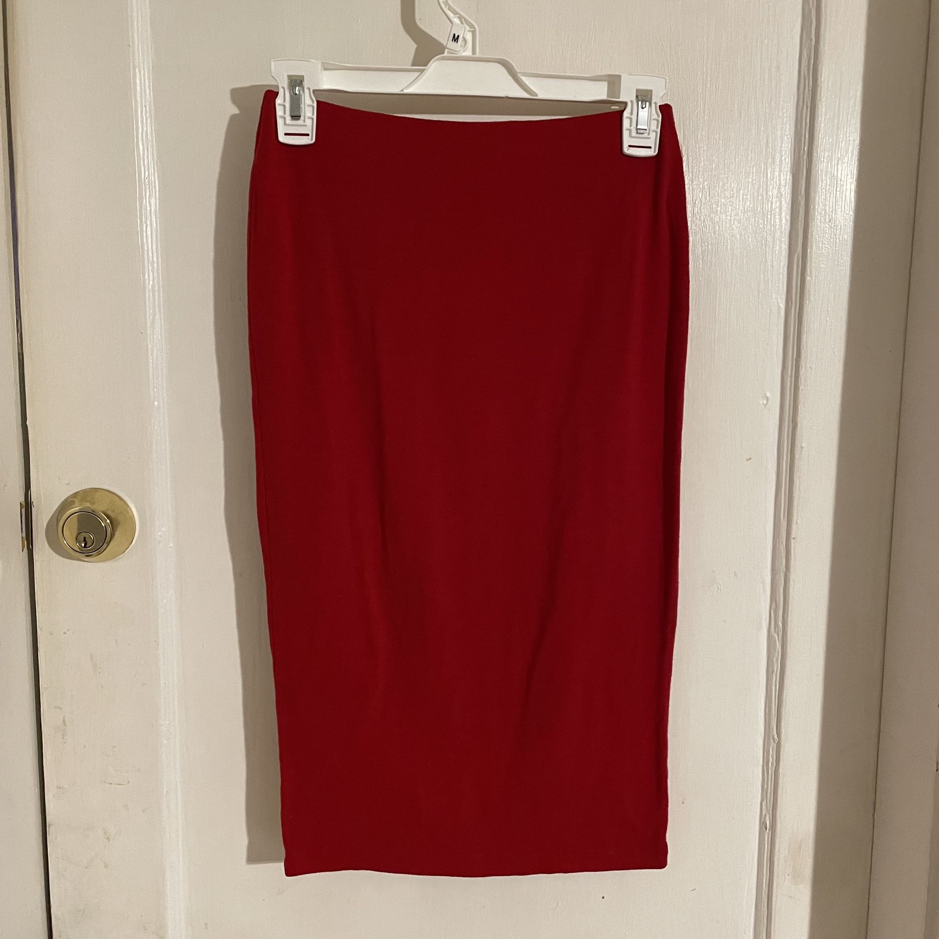 Red Pencil skirt Forever21