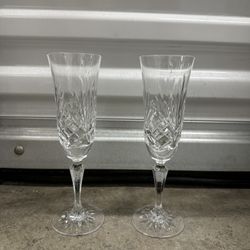 Vintage Champagne Flutes