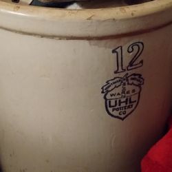 Stoneware Crock UHL Pottery 
