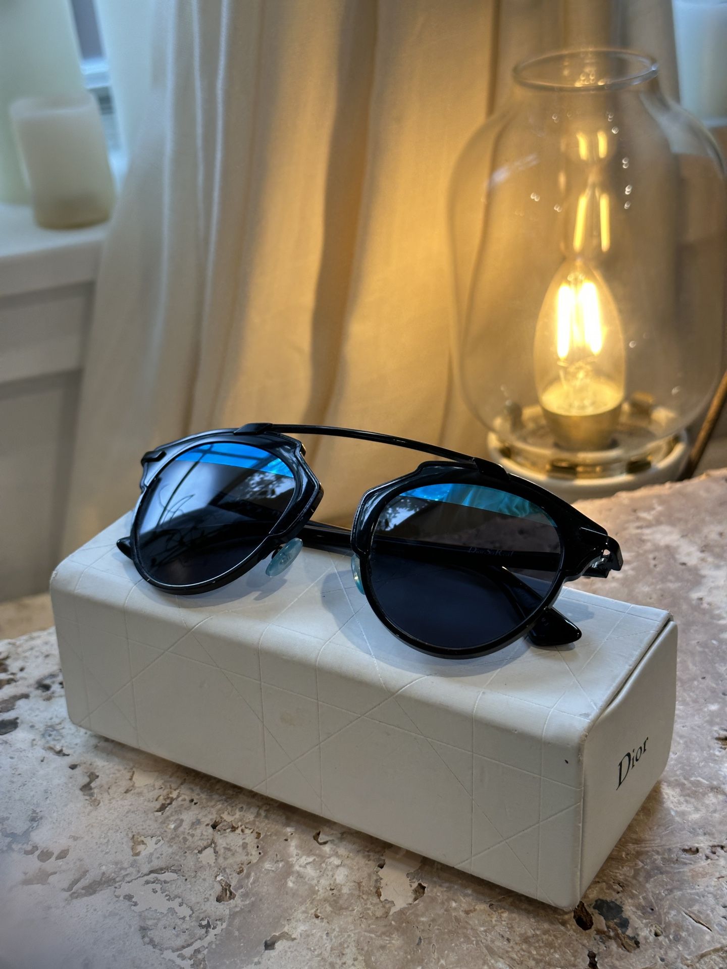 Dior So Real Sunglasses Black/Blue - www.joarbit.com