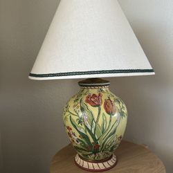 Antique  Chinese chinoiserie Ginger Jar Lamp - Light Gorgeous 