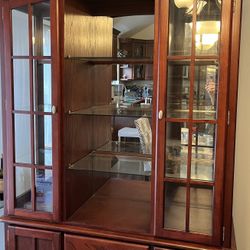 Mahogany Dining Room Hutch